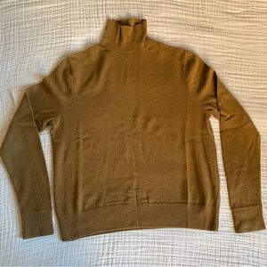 & Other Stories Camel Cashmere Turtleneck